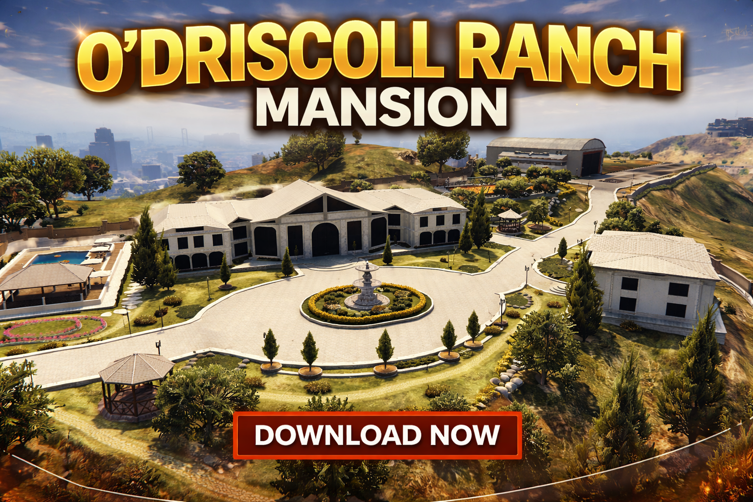 O’Driscoll Ranch Mansion MLO | FiveM Ready | QBCore & QBox Compatible