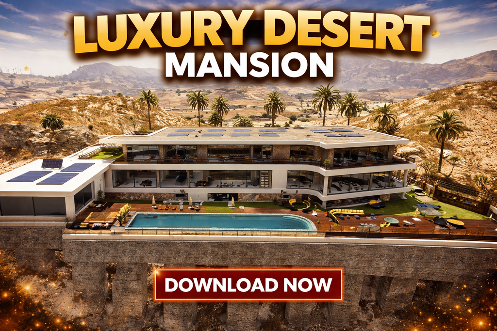 Luxury Desert Mansion | FiveM Ready | QBCore & QBox Compatible