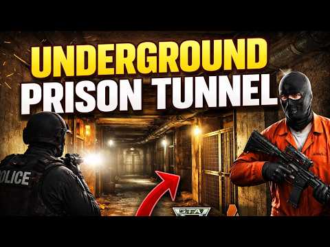 Underground Prison Tunnel MLO | FiveM Ready | QBCore & QBox Compatible